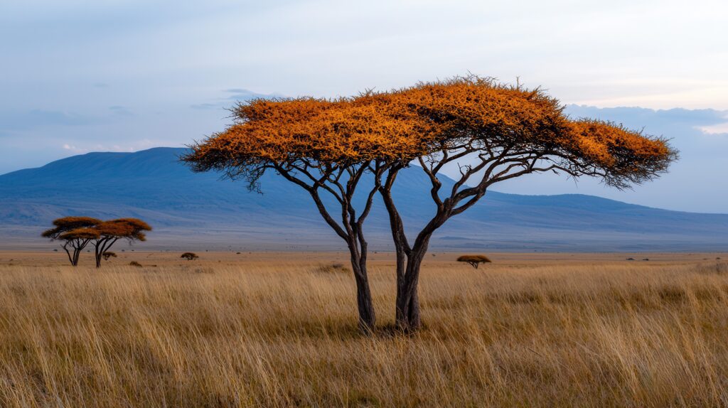 Home vecteezy african savanna landscape golden acacia tree sunset 56959529